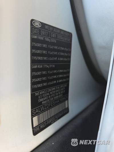 2017 Land Rover Range Rover Sport SVR - zdjęcie 14 z 26 - miniatura