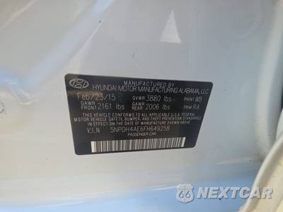 2015 Hyundai Elantra SE Sedan - zdjęcie 14 z 24 - miniatura
