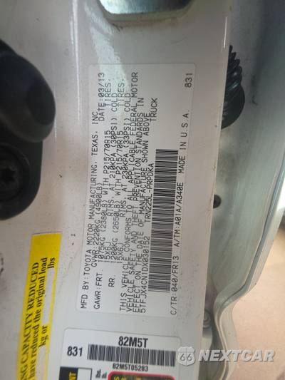2013 Toyota Tacoma Crew Cab Medium Bed - zdjęcie 14 z 26 - miniatura