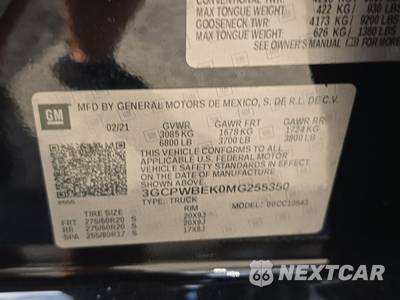 2021 Chevrolet Silverado 1500 Custom Crew Cab Short Bed 1CX - zdjęcie 14 z 24 - miniatura