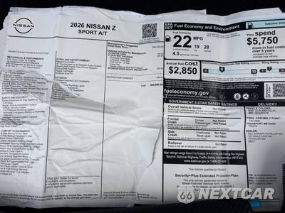 2026 Nissan Z Sport - zdjęcie 7 z 28 - miniatura