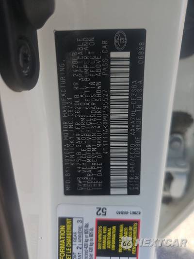 2021 Toyota Camry SE Nightshade - zdjęcie 14 z 25 - miniatura