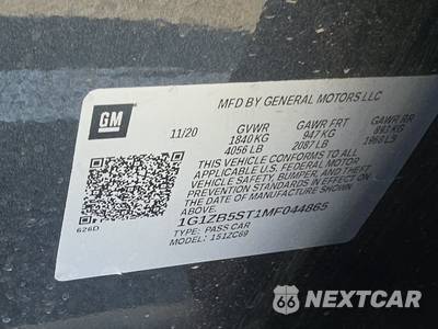 2021 Chevrolet Malibu LS 1LS - zdjęcie 14 z 38 - miniatura