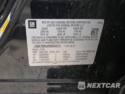 2022 Buick Envision Avenir 1SU - zdjęcie 11 z 19 - miniatura