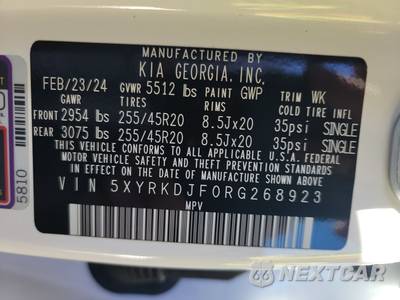 2024 Kia Sorento X-Line SX Prestige - zdjęcie 21 z 24 - miniatura