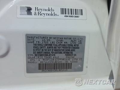 2021 Nissan Versa S - zdjęcie 14 z 26 - miniatura