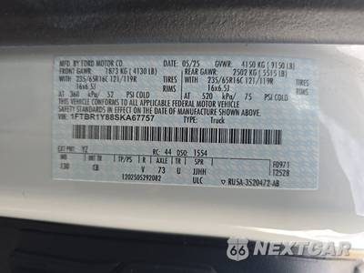 2025 Ford Transit 250 Cargo Van Low Roof 130.0" WB - zdjęcie 13 z 20 - miniatura