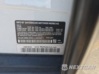2020 BMW X5 Sports Activity Vehicle xDrive40i - zdjęcie 14 z 19 - miniatura
