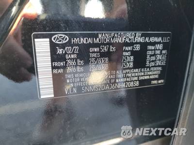 2022 Hyundai Santa Fe SEL - zdjęcie 14 z 23 - miniatura