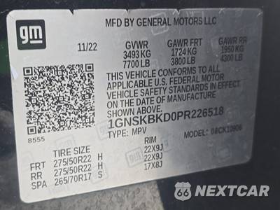 2023 Chevrolet Suburban LS 1LS - zdjęcie 22 z 29 - miniatura