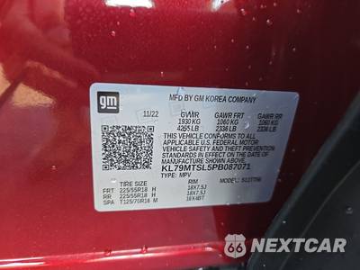 2023 Chevrolet Trailblazer RS 1RS - zdjęcie 14 z 21 - miniatura