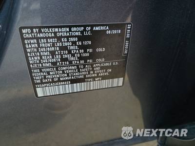 2018 Volkswagen Atlas 2.0T S - zdjęcie 15 z 44 - miniatura