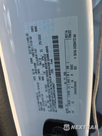 2024 Ford F-150 Hybrid XLT Crew Cab Short Bed - zdjęcie 14 z 29 - miniatura
