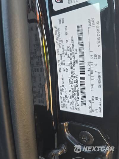 2020 Ford F-150 Lariat Crew Cab Short Bed - zdjęcie 14 z 21 - miniatura