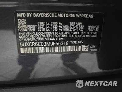 2021 BMW X5 Sports Activity Vehicle xDrive40i - zdjęcie 17 z 22 - miniatura