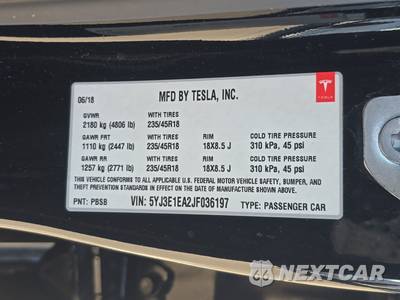 2018 Tesla Model 3 Long Range - zdjęcie 14 z 39 - miniatura