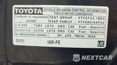 2015 Toyota Highlander LE - zdjęcie 21 z 36 - miniatura