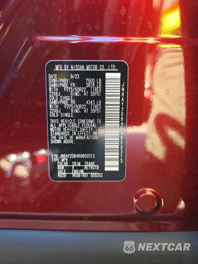 2024 Nissan Armada Platinum - zdjęcie 15 z 29 - miniatura