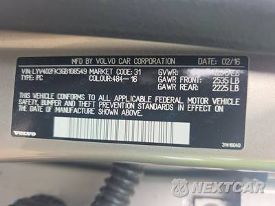 2016 Volvo S60 T5 Inscription Premier - zdjęcie 14 z 35 - miniatura