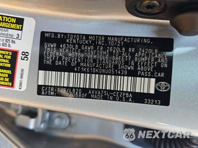 2022 Toyota Camry XSE - zdjęcie 14 z 19 - miniatura