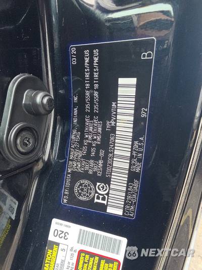 2020 Toyota Sienna Limited Premium 7-Passenger 119.3" WB - zdjęcie 14 z 20 - miniatura