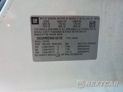 2017 Chevrolet Silverado 1500 LT Crew Cab Medium Bed 1LT - zdjęcie 14 z 18 - miniatura
