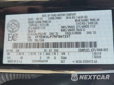 2024 Ford F-150 XLT Crew Cab Short Bed - zdjęcie 29 z 29 - miniatura