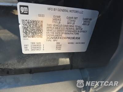 2023 Chevrolet Suburban Premier 1LZ - zdjęcie 18 z 23 - miniatura