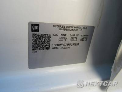 2024 Chevrolet Silverado 3500HD Cab Chassis Work Truck Crew Cab 1WT DRW - zdjęcie 29 z 39 - miniatura
