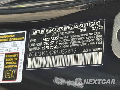 2024 Mercedes-Benz AMG CLE 53 4MATIC+ Coupe - zdjęcie 46 z 50 - miniatura