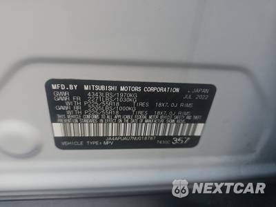 2022 Mitsubishi Outlander Sport 2.0 S - zdjęcie 14 z 18 - miniatura