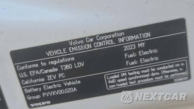 2023 Volvo C40 Recharge Core - zdjęcie 18 z 32 - miniatura