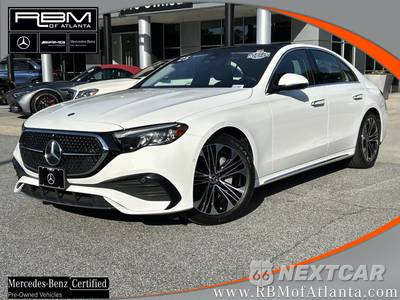 2025 Mercedes-Benz E 350 Sedan