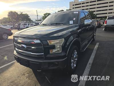 2015 Ford F-150 Lariat Crew Cab Medium Bed - zdjęcie 1 z 36 - miniatura