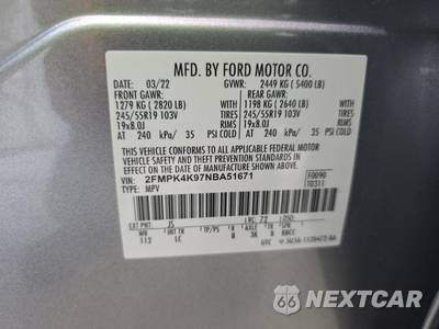 2022 Ford Edge Titanium - zdjęcie 11 z 17 - miniatura