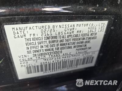 2025 Nissan Sentra SR - zdjęcie 14 z 20 - miniatura