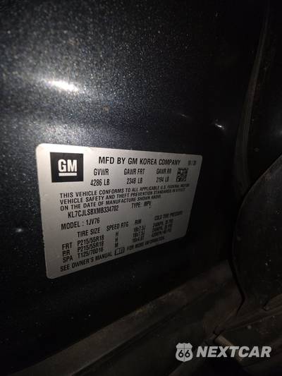 2021 Chevrolet Trax LT 1LT - zdjęcie 14 z 35 - miniatura
