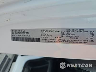 2025 Ram ProMaster 2500 Cargo Van Tradesman w/Passenger Seat Low Roof 136.0" WB - zdjęcie 13 z 28 - miniatura