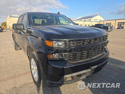 2021 Chevrolet Silverado 1500 Custom Crew Cab Short Bed 1CX - zdjęcie 3 z 32 - miniatura