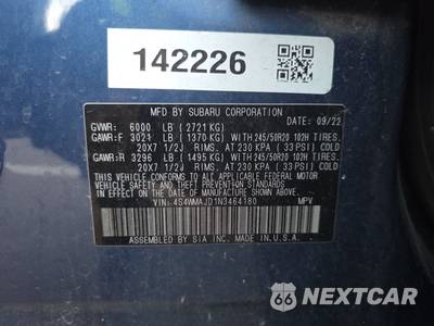 2022 Subaru Ascent Onyx Edition 7-Passenger - zdjęcie 15 z 32 - miniatura