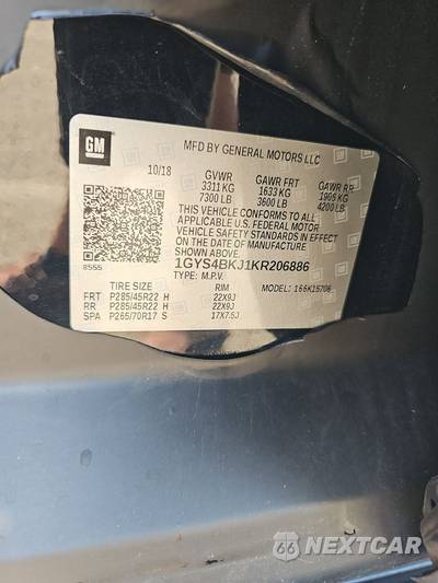 2019 Cadillac Escalade Luxury 1SB - zdjęcie 15 z 39 - miniatura