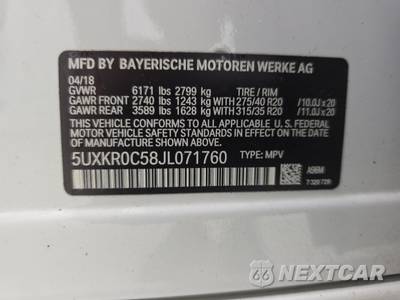 2018 BMW X5 Sports Activity Vehicle xDrive35i M SPORT LINE - zdjęcie 14 z 28 - miniatura