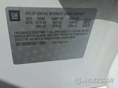 2016 Chevrolet Impala LS 1FL - zdjęcie 14 z 21 - miniatura