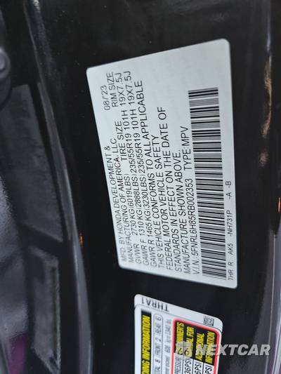 2024 Honda Odyssey Touring 118.1" WB - zdjęcie 15 z 36 - miniatura