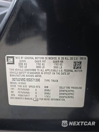 2014 GMC Sierra 1500 SLT Crew Cab Short Bed 4SA - zdjęcie 14 z 26 - miniatura