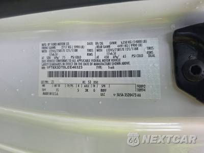 2020 Ford Super Duty F-350 XL Extended Cab Long Bed w/Rear Doors DRW - zdjęcie 14 z 30 - miniatura