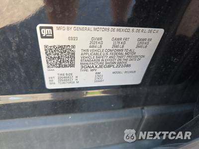 2023 Chevrolet Equinox LT 2FL - zdjęcie 14 z 38 - miniatura