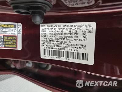 2016 Honda CR-V SE - zdjęcie 14 z 28 - miniatura