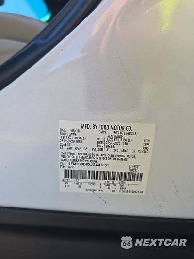 2018 Ford Explorer XLT - zdjęcie 15 z 23 - miniatura