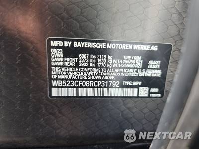 2024 BMW iX Sports Activity Vehicle xDrive50 - zdjęcie 14 z 27 - miniatura